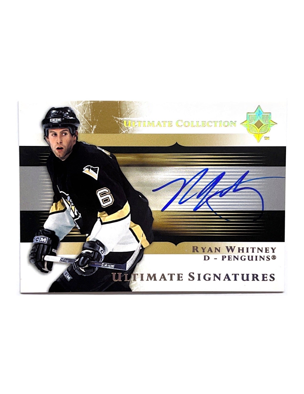 Ryan Whitney 2005-06 Upper Deck Ultimate Collection Ultimate Signatures #US-RW