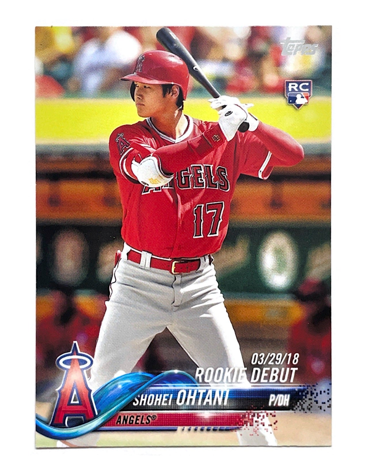 Shohei Ohtani 2018 Topps Update Series Rookie Debut #US285