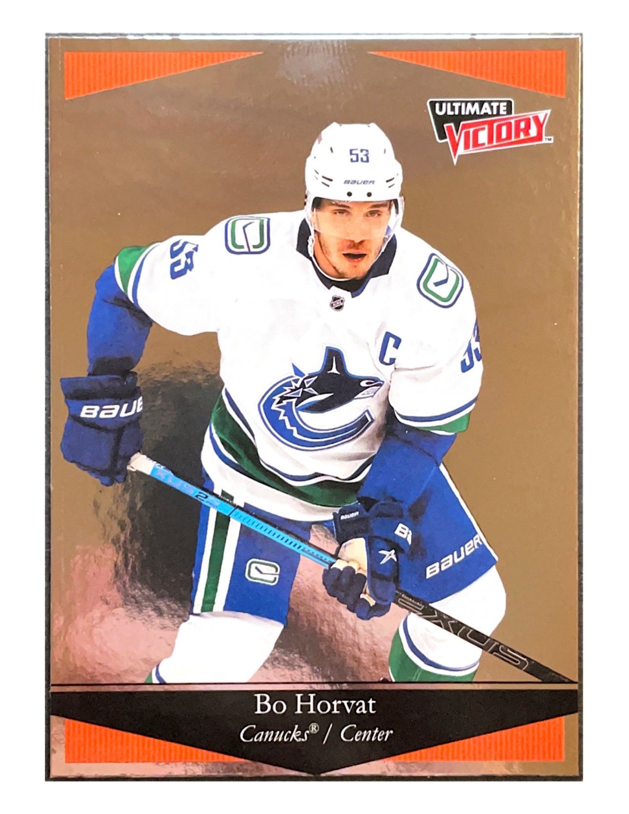 Bo Horvat 2020-21 Upper Deck Extended Series Ultimate Victory #UV-19