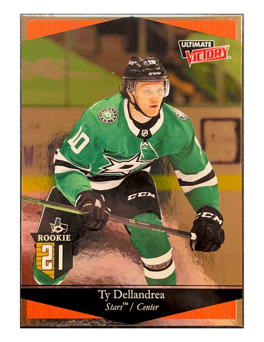 Ty Dellandrea 2020-21 Upper Deck Extended Series Ultimate Victory Rookie #UV-24