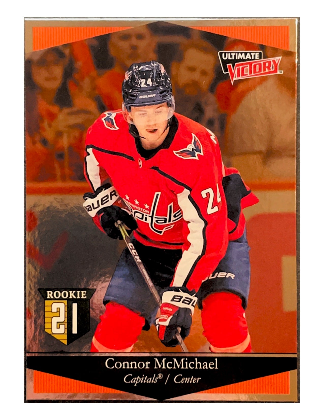 Connor McMichael 2020-21 Upper Deck Extended Series Ultimate Victory Rookie #UV-26