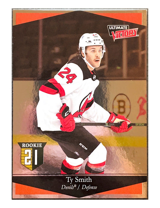 Ty Smith 2020-21 Upper Deck Extended Series Ultimate Victory Rookie #UV-31