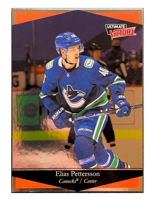 Elias Pettersson 2020-21 Upper Deck Extended Series Ultimate Victory #UV-6