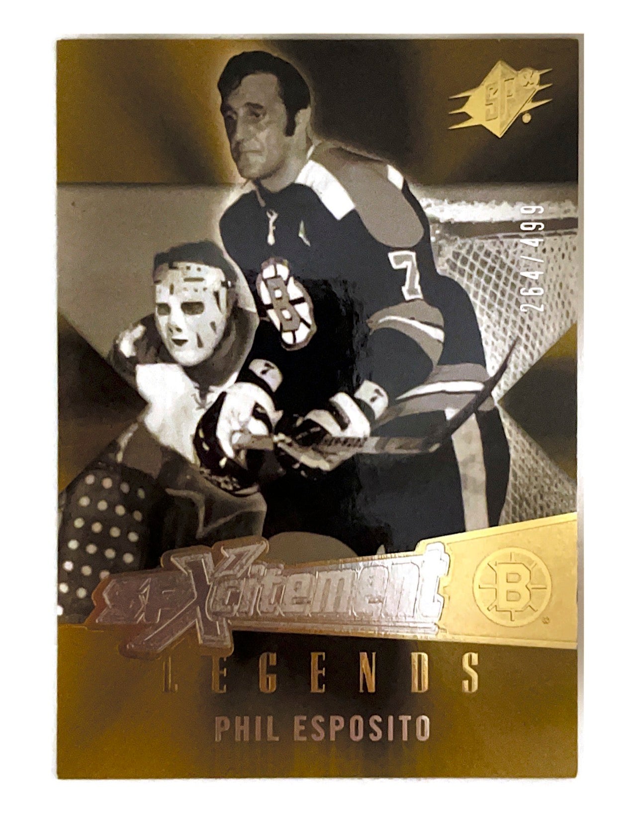 Phil Esposito 2005-06 Upper Deck SPX SPXcitement Legends #XL-PE - 264/499