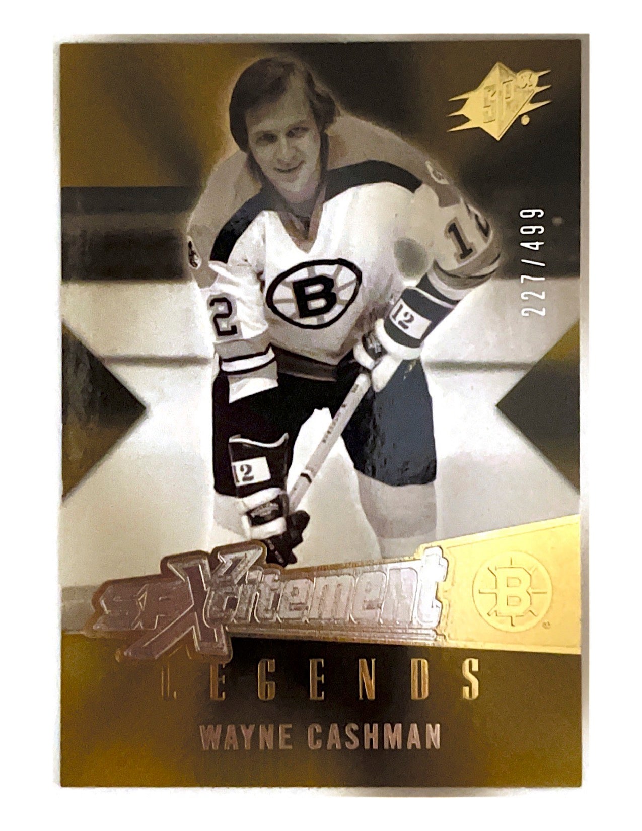 Wayne Cashman 2005-06 Upper Deck SPX SPXcitement Legends #XL-WC - 227/499