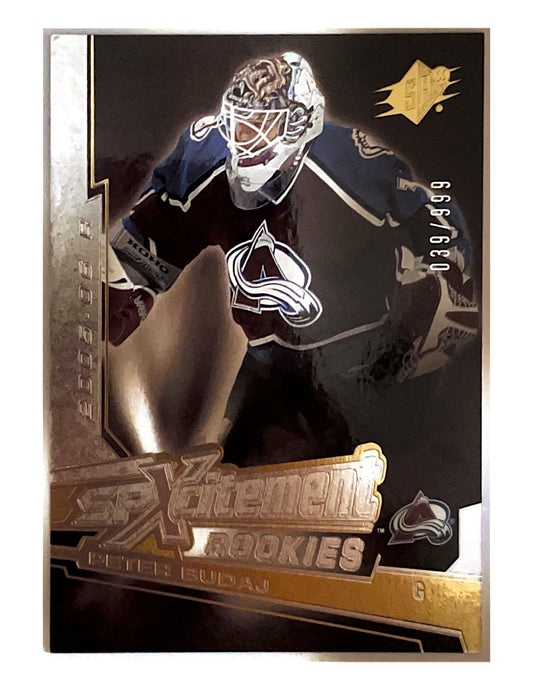 Peter Budaj 2005-06 Upper Deck SPX SPXcitement Rookies #XR-PB - 039/999